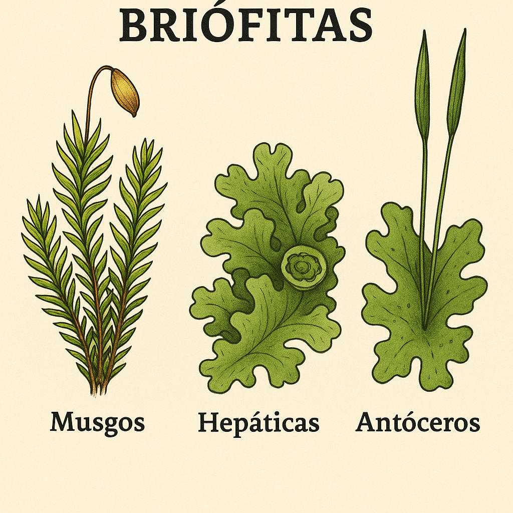 Plantas Briófitas