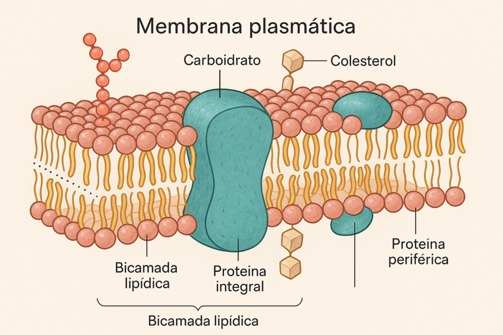 Membrana Plasmática Estrutura